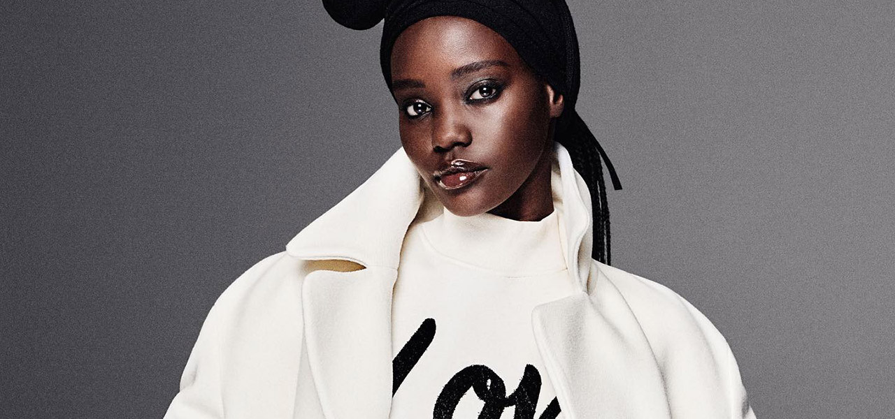 Angair Biong Models LOVE Moschino Fall Winter 2023 Collection