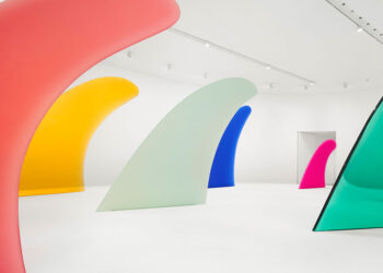 ALEX ISRAEL “Fins” Exhibition at Gagosian Rome