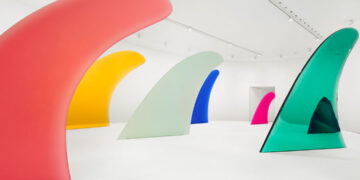 ALEX ISRAEL “Fins” Exhibition at Gagosian Rome