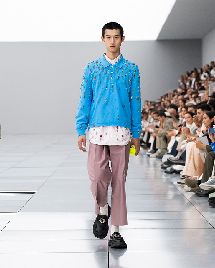 Dior's History of Tweed Celebrated in Summer 2024 Men's Collection