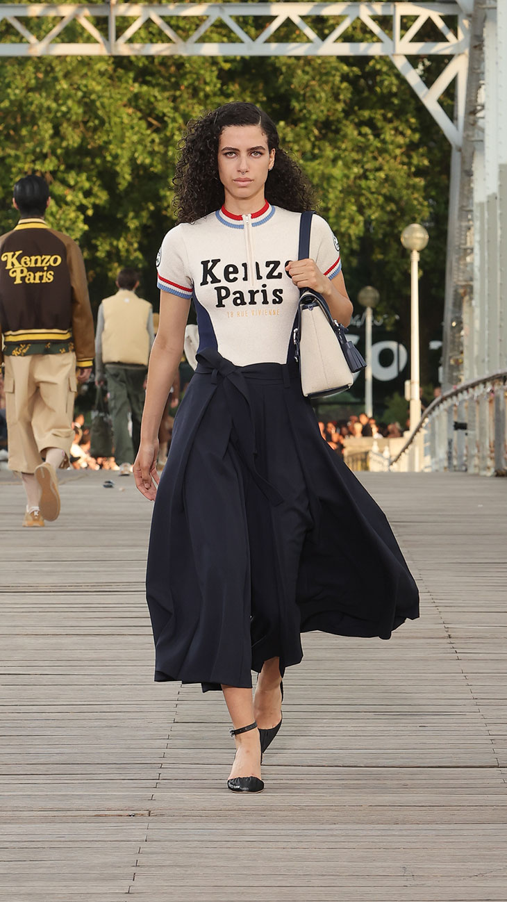 City Pop Paris: Kenzo by Nigo Spring-Summer 2024 collection bridges East  and West - LVMH