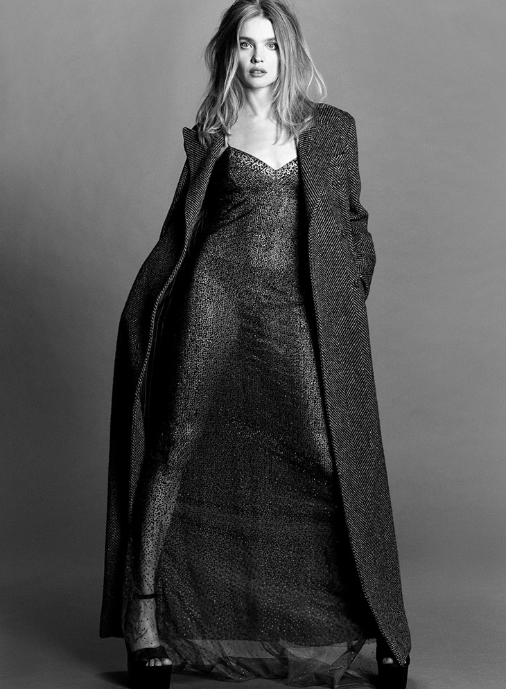 Natalia Vodianova Models Ermanno Scervino Fall Winter '23 Looks