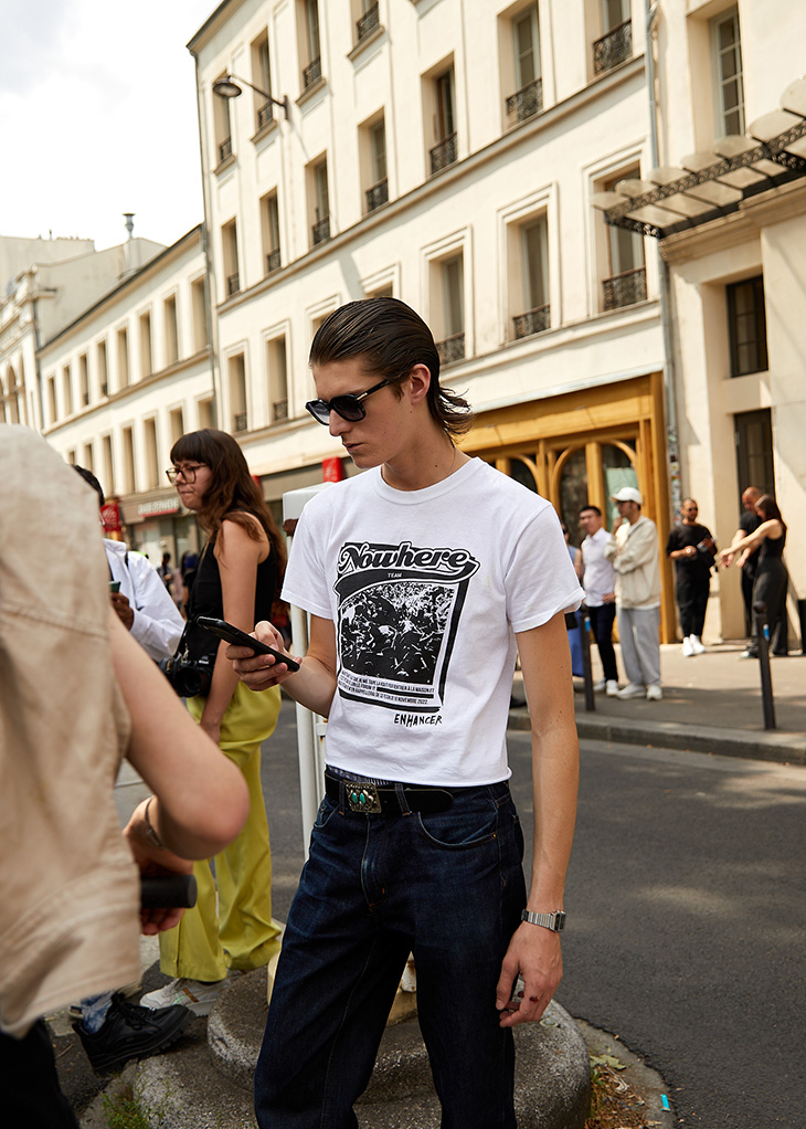 Paris Fashion Week Men's SS24 Street Style