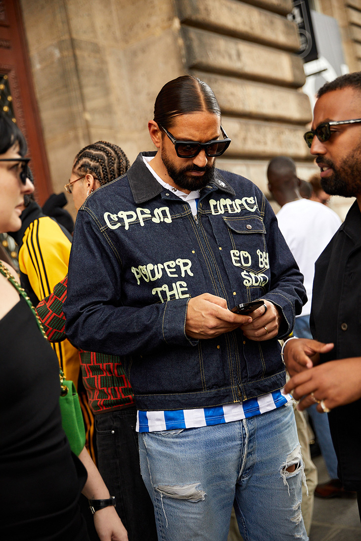 Paris Fashion Week Men's SS24 Street Style