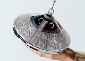 The Silver Version of Louis Vuitton’s Horizon Speaker Is Here