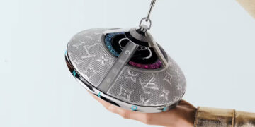 The Silver Version of Louis Vuitton’s Horizon Speaker Is Here