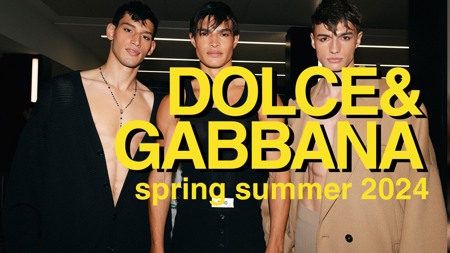 Dolce&Gabbana Men's Spring Summer 2024 Collection