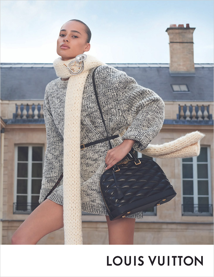 Louis Vuitton Dauphine Bag Spring 2022 Campaign Emma Stone