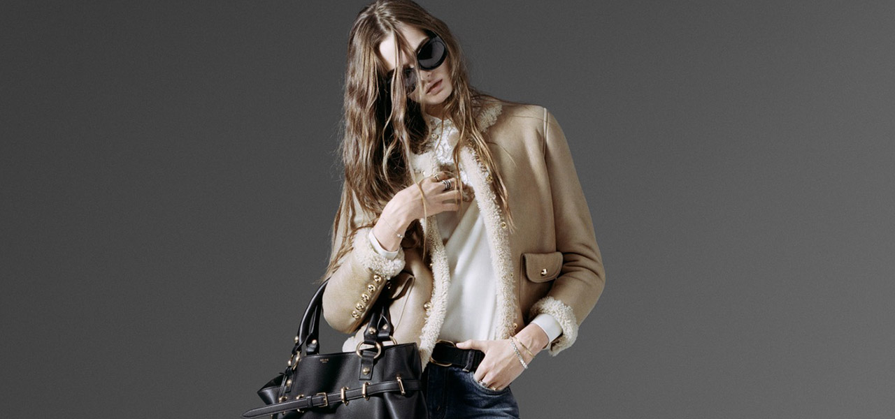 Lulu Tenney Models Celine Winter 2023 Collection