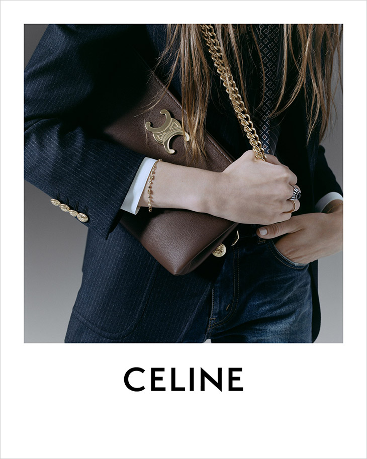 Lulu Tenney Models Celine Winter 2023 Collection