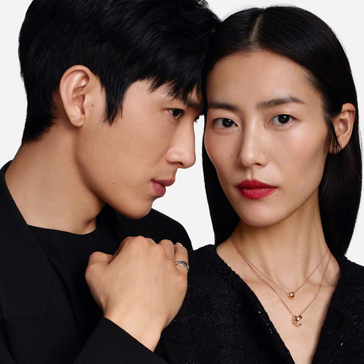 Liu Wen & Jing Boran Model Chanel Coco Crush Jewelry Collection