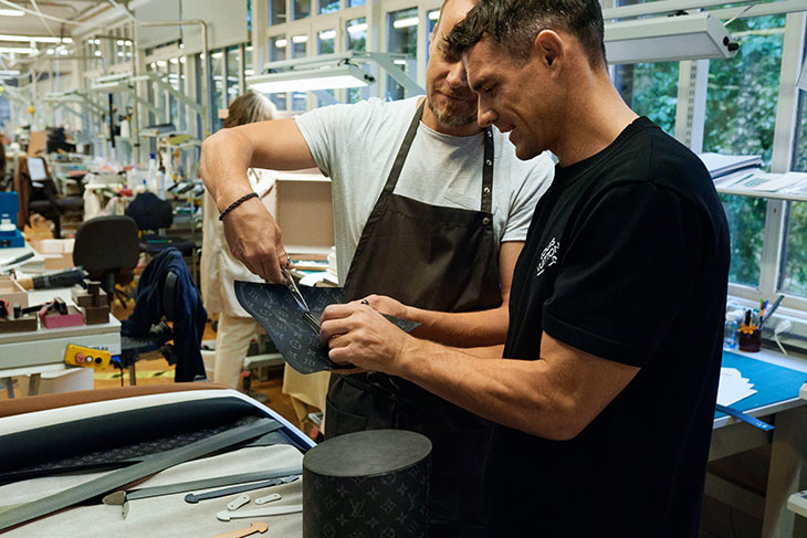 We found the most fashionable rugby ball, and it's by Louis Vuitton and Dan  Carter