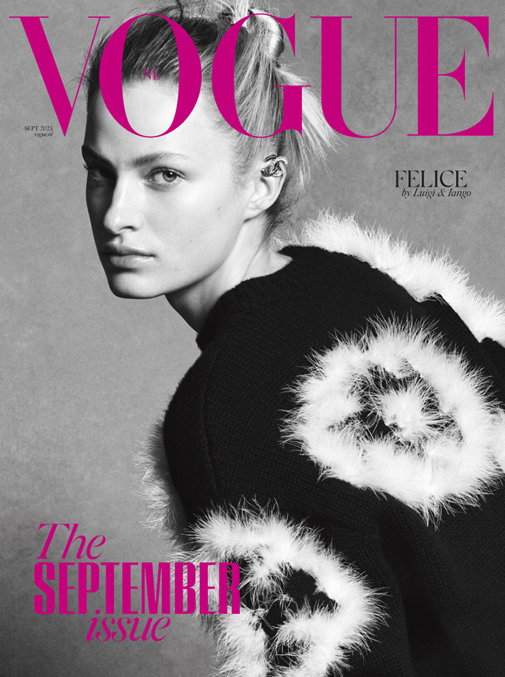 Felice Nova Noordhoff Covers Vogue Netherlands September Issue