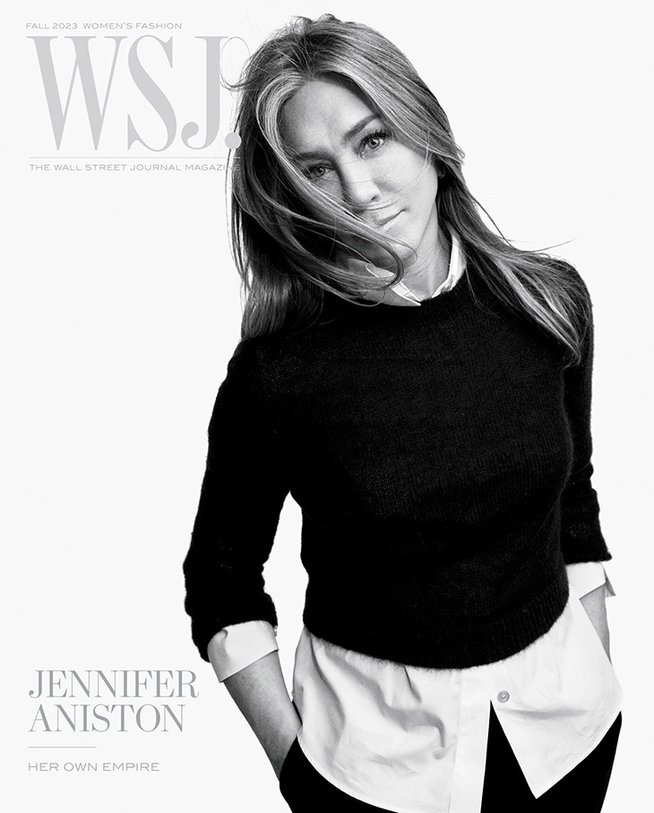 Jennifer Aniston Covers WSJ. Magazine Fall Women's Fashion