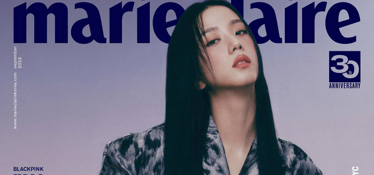 Blackpink's Jisoo Covers Marie Claire Korea September 2023 Issue