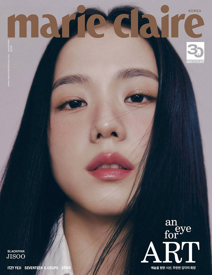 Blackpink's Jisoo Covers Marie Claire Korea September 2023 Issue