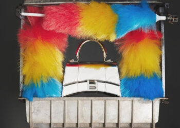 Balenciaga Unveils $22K Hourglass Metal XS Bag