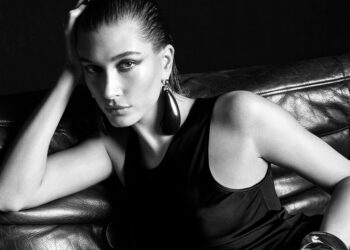 Hailey Bieber, Kate Moss, Zoë Kravitz for SAINT LAURENT Fall 2023