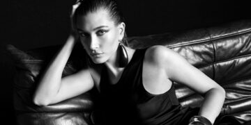 Hailey Bieber, Kate Moss, Zoë Kravitz for SAINT LAURENT Fall 2023