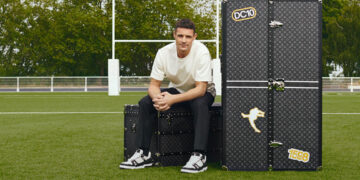 Louis Vuitton Unveils its Debut Malle Vestiaire With Rugby Icon Dan Carter