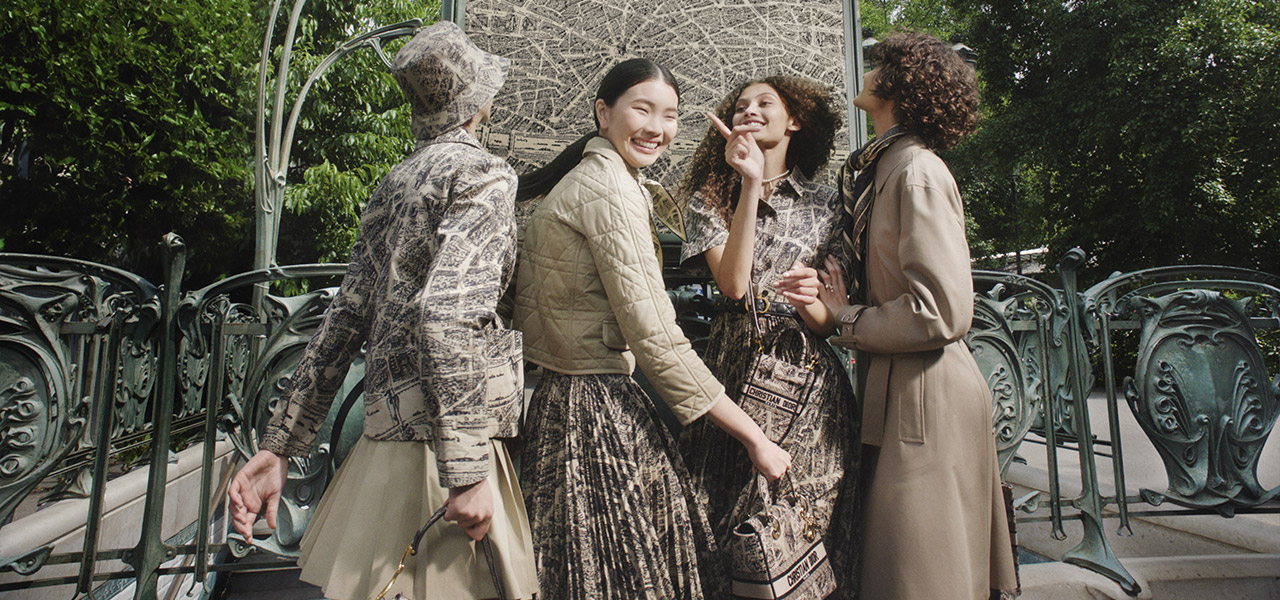 Discover DIOR Plan de Paris Fall Winter 2023 Collection