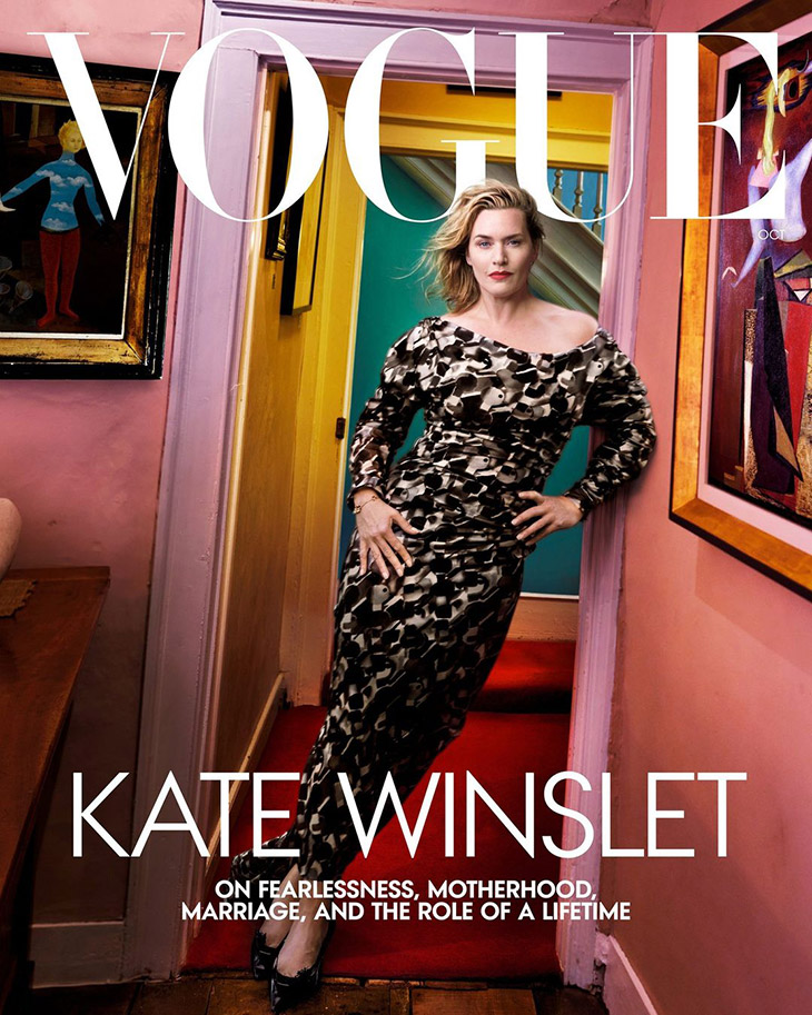 Kate Winslet Covers American Vogue October 2023 Issue