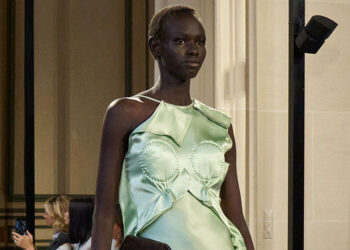 Ephemeral Grace: Victoria Beckham Spring Summer 2024 Collection