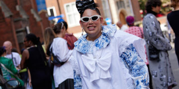 London Fashion Week Street Style: SS24 Day 1