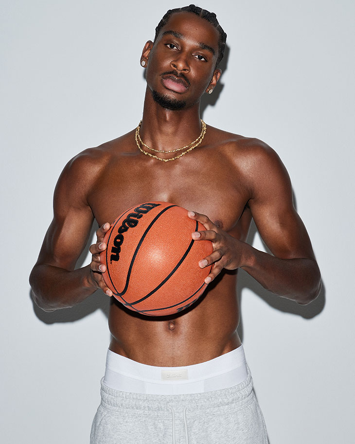 SKIMS Reveals Men's All-Star Campaign for March Madness