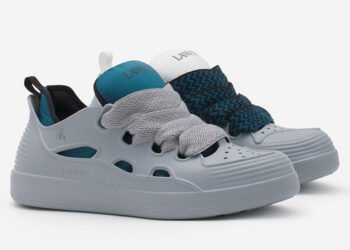 LANVIN Presents the Color-Block Curb Sneakers