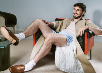 Paul Mescal and Xiao Zhan Pose In Gucci Horsebit 1953 Loafers