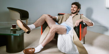 Paul Mescal and Xiao Zhan Pose In Gucci Horsebit 1953 Loafers