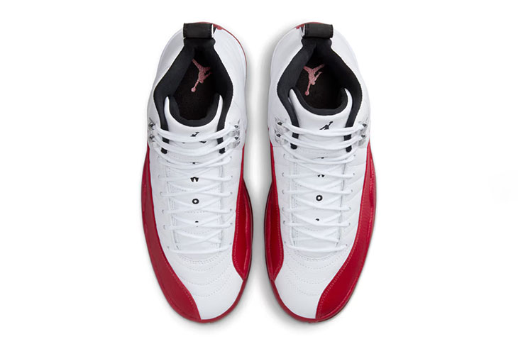 Air Jordan XII (12) - White - Varsity Red - 2009 Retro + 1996 OG