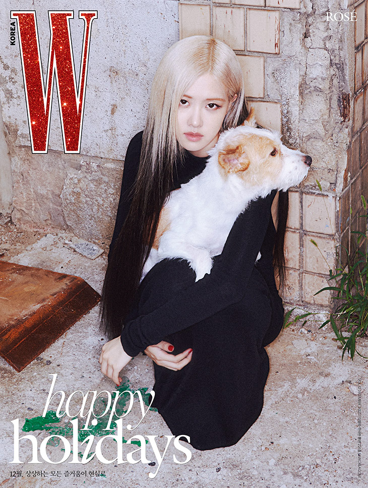 Blackpink Member Rosé is the Cover Star of W Korea Vol. 12