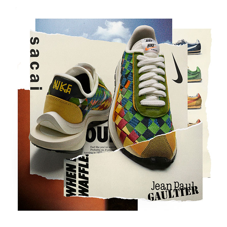 SNEAKER ALERT: Nike x sacai x Jean Paul Gaultier Vaporwaffle