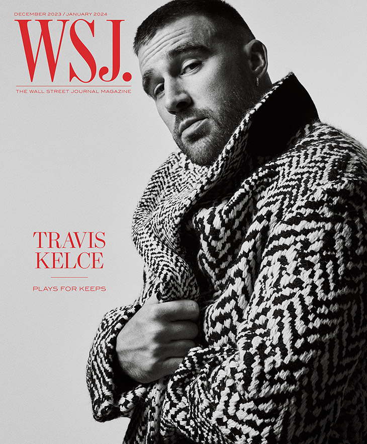 Travis Kelce Covers WSJ. Magazine December / January Issue