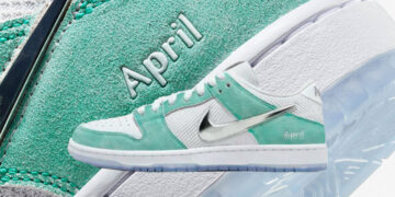 April Skateboards Nike Dunk Low SB Turbo Green Release