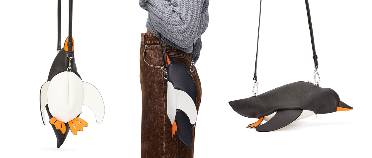 LOEWE's $1,450 Penguin Bag: Who Needs Practicality When You