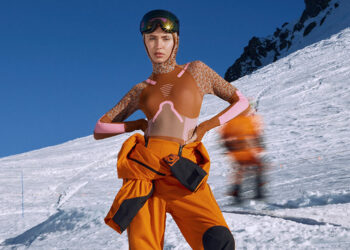 Iris Law Models adidas by Stella McCartney’s Inaugural Ski Collection