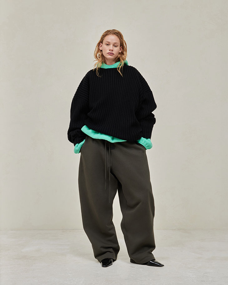 Gray American Style Sweat pants Women's Spring/Autumn/Winter