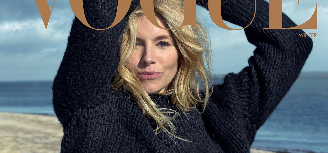 Sienna Miller Covers Vogue Magazine Winter 2023 Issue