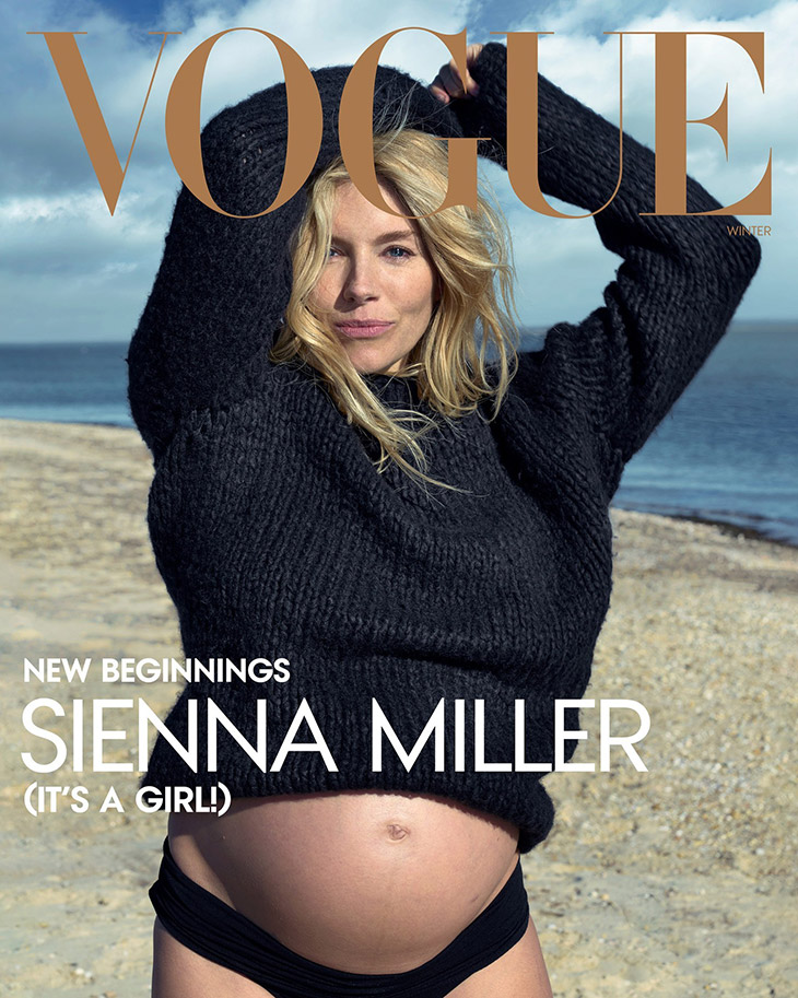Sienna Miller Covers Vogue Magazine Winter 2023 Issue