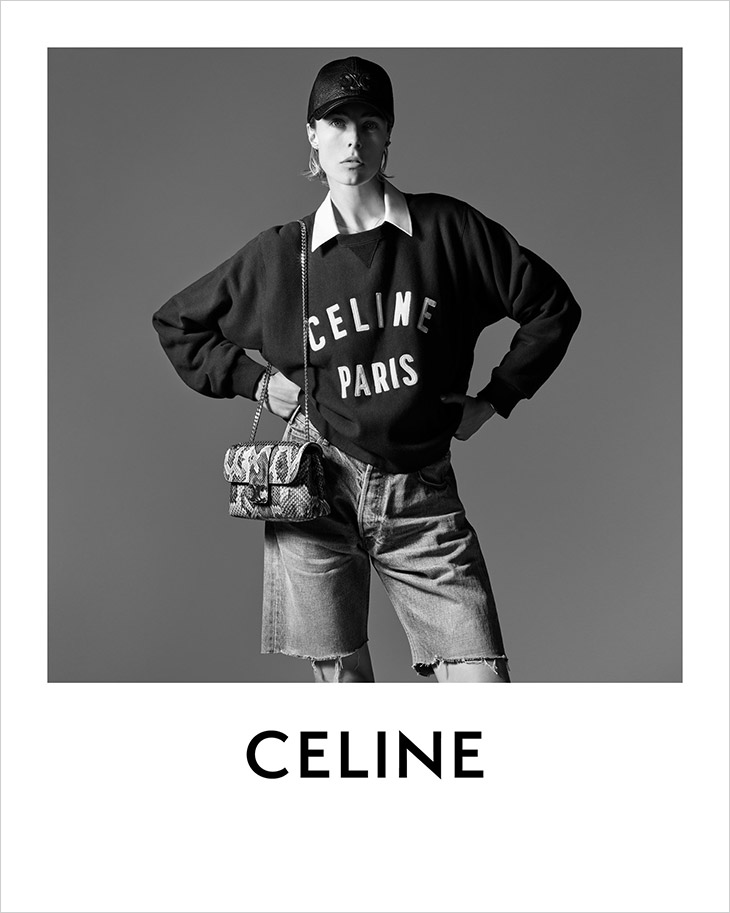 Edie Campbell is the Face of Celine Summer 2024 Collection