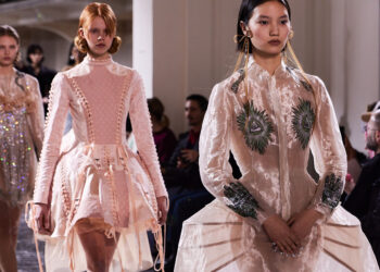 Jean Paul Gaultier SS24 Couture by Simone Rocha