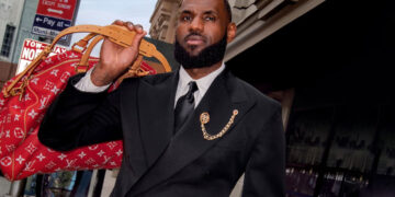 LeBron James for Louis Vuitton’s Spring-Summer 2024 Collection