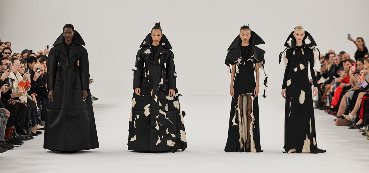 N°E Magazine featuring Viktor&Rolf Viktor & Rolf Spring Summer 2024 Haute Couture Collection