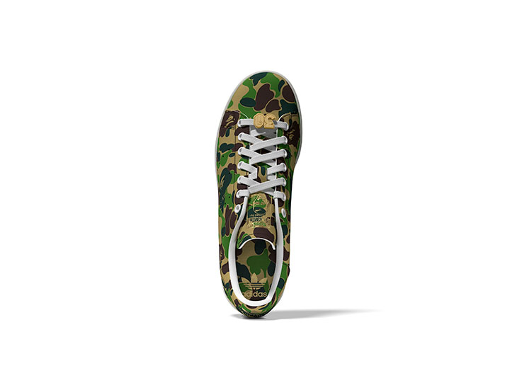Final release of Adidas x BAPE 30th Stan Smith Sneaker