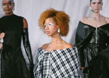Bishme Cromartie Fall Winter 24 Backstage Moments