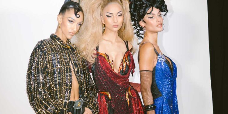The Blonds Fall Winter 24 Backstage Moments