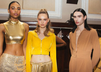 Backstage Moments at Tiffany Brown Fall Winter 24 Show